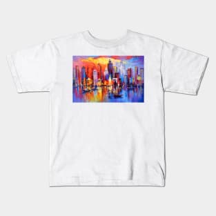 Evening new York Kids T-Shirt